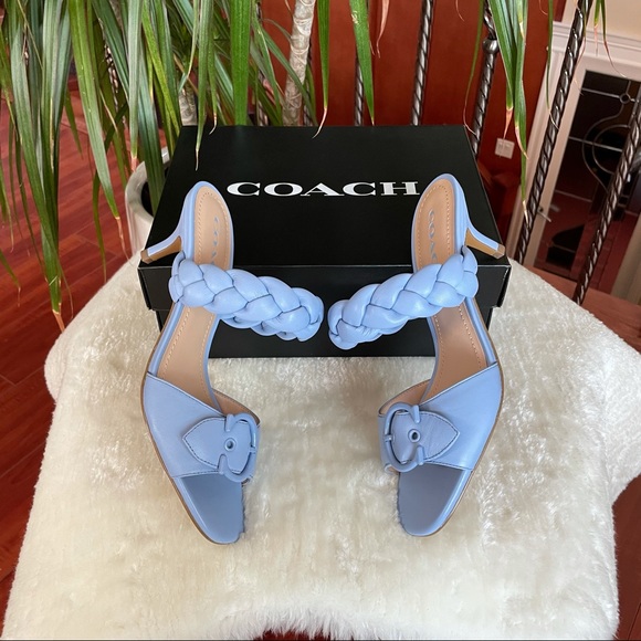 ‼️ SOLD‼️ Coach Mollie Sandals/ kitten heels ✨✨ - Picture 6 of 15